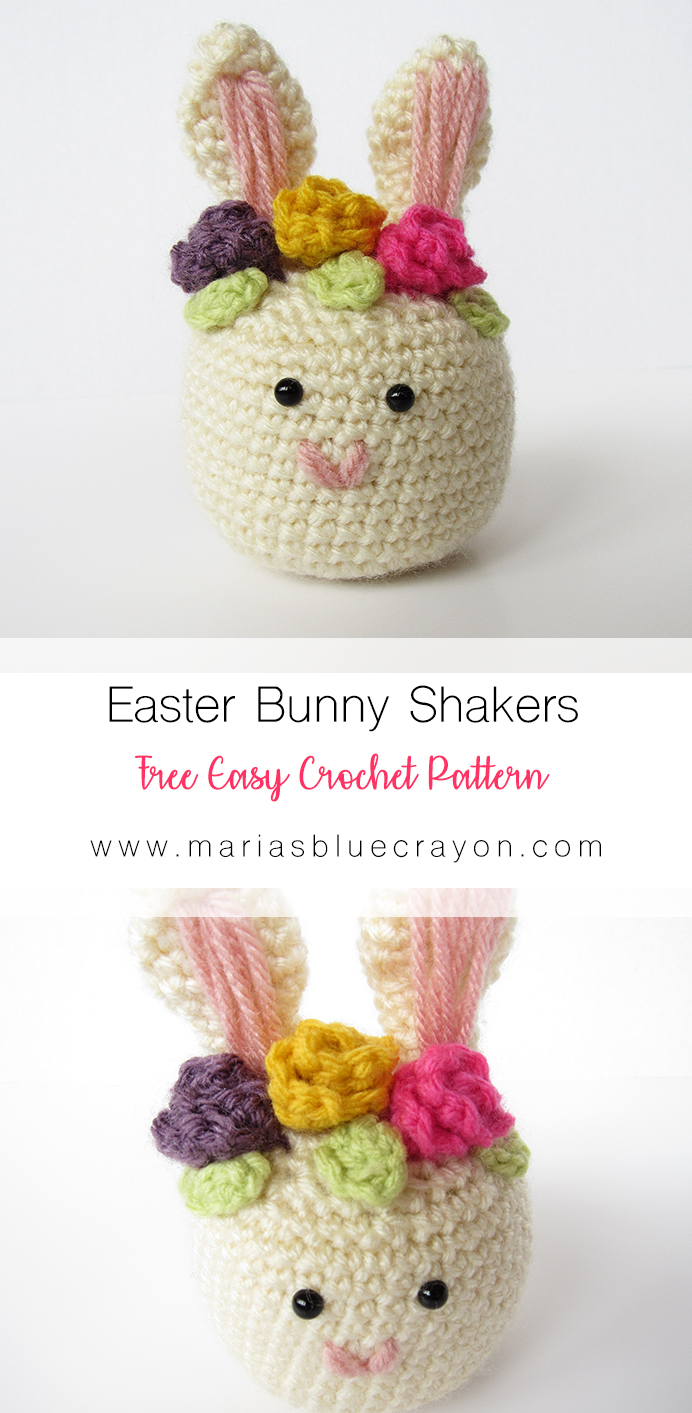Crochet Easter Bunny Amigurumi Free Pattern Maria's Blue Crayon