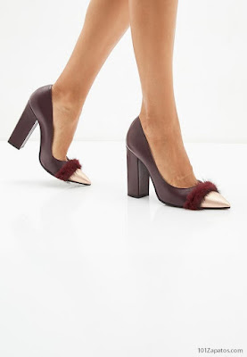 Zapatos de Tacón Ancho Zapatos de Tacón Ancho