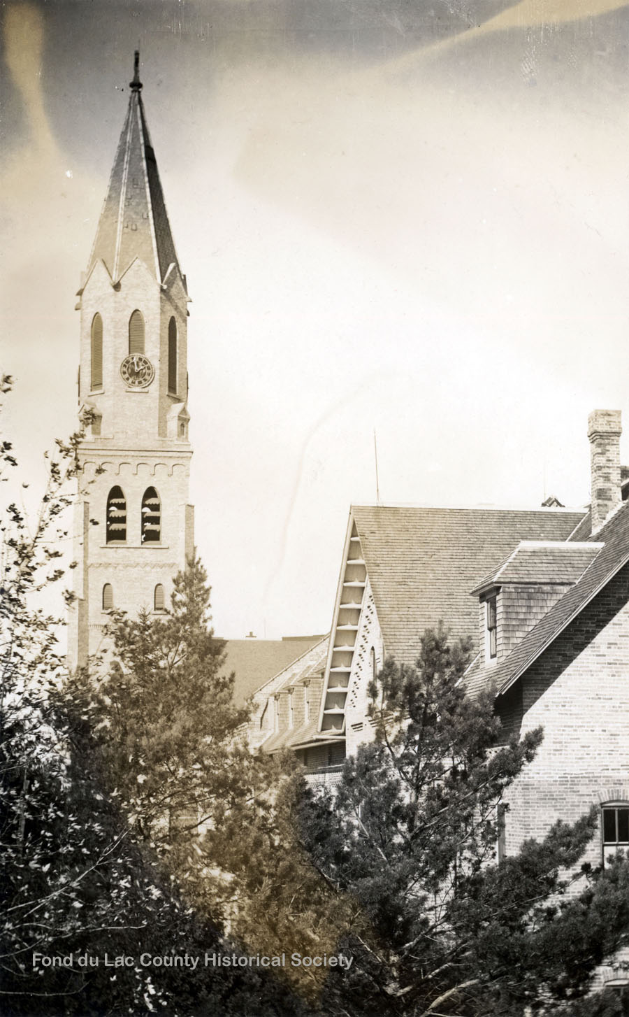 Fond du Lac History early Mt. Calvary postcards