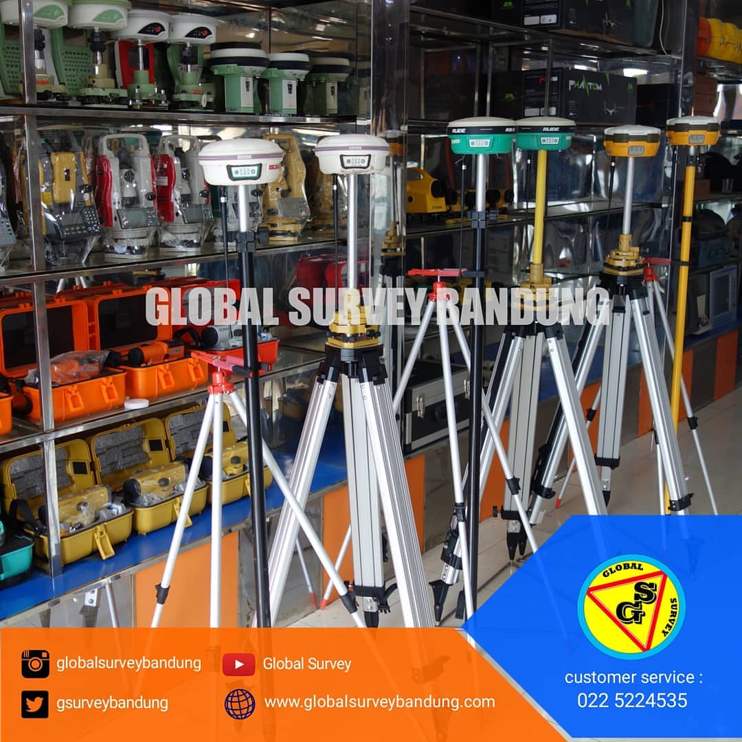 Rental Sewa GPS RTK & Statik / Geodetik Global Survey Bandung Jual Alat Ukur Rental Sewa