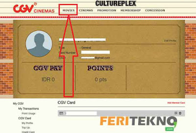 beli tiket bioskop secara online - feri tekno