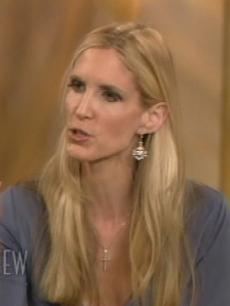ann coulter is a transsexual Lesbian moms milk