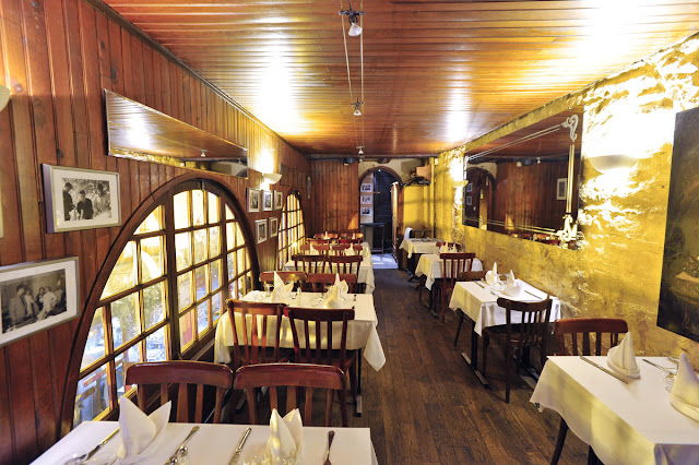 Restaurante La Merciere em Lyon Restaurante La Merciere em Lyon