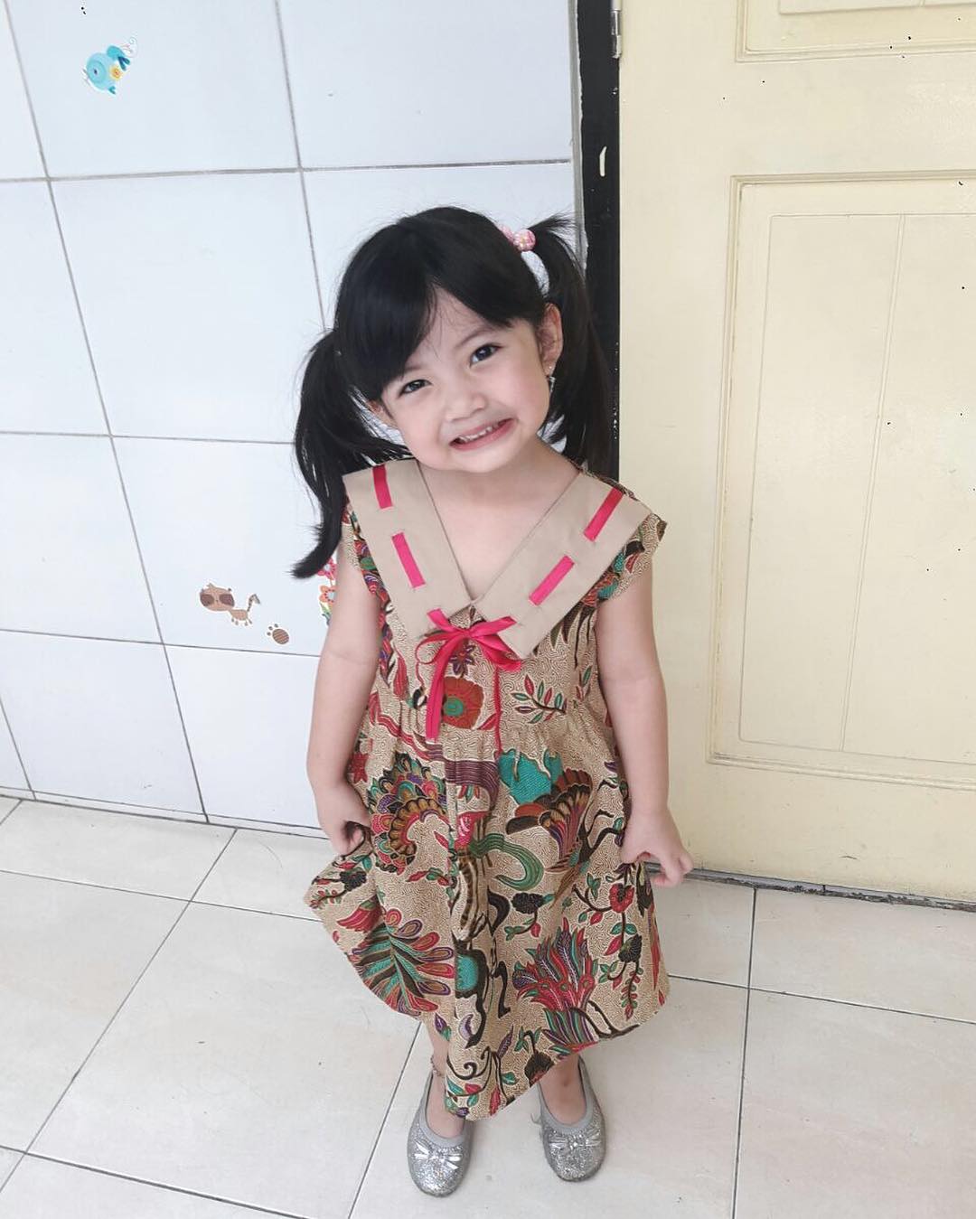 25 Inspirasi Model  Baju  Batik  Anak Perempuan  2021 