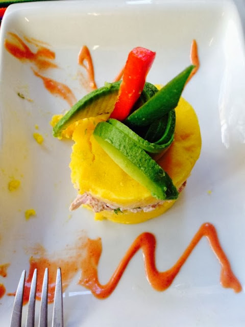 Causa de atún Causa de atún peruana