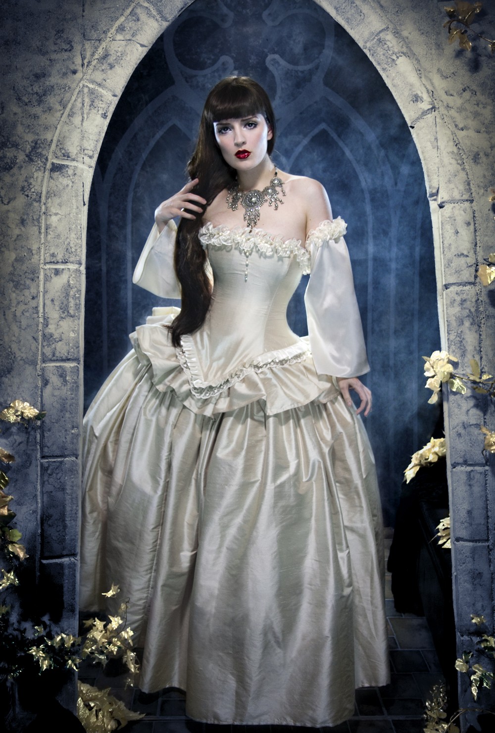  Victorian  Fantasy Wedding  Dress  Handmade Victorian  