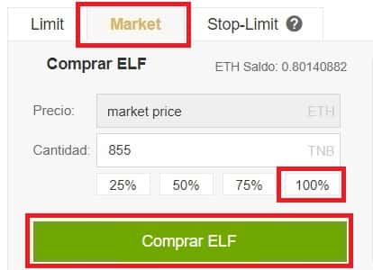 Cómo Comprar AELF (ELF) en Binance Exchange Comprar Moneda Digital en Binance Exchange AELF - ELF