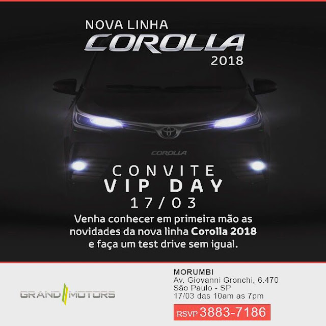 Novo Toyota Corolla 2018: disponível no mercado - fotos, detalhes e vídeo
