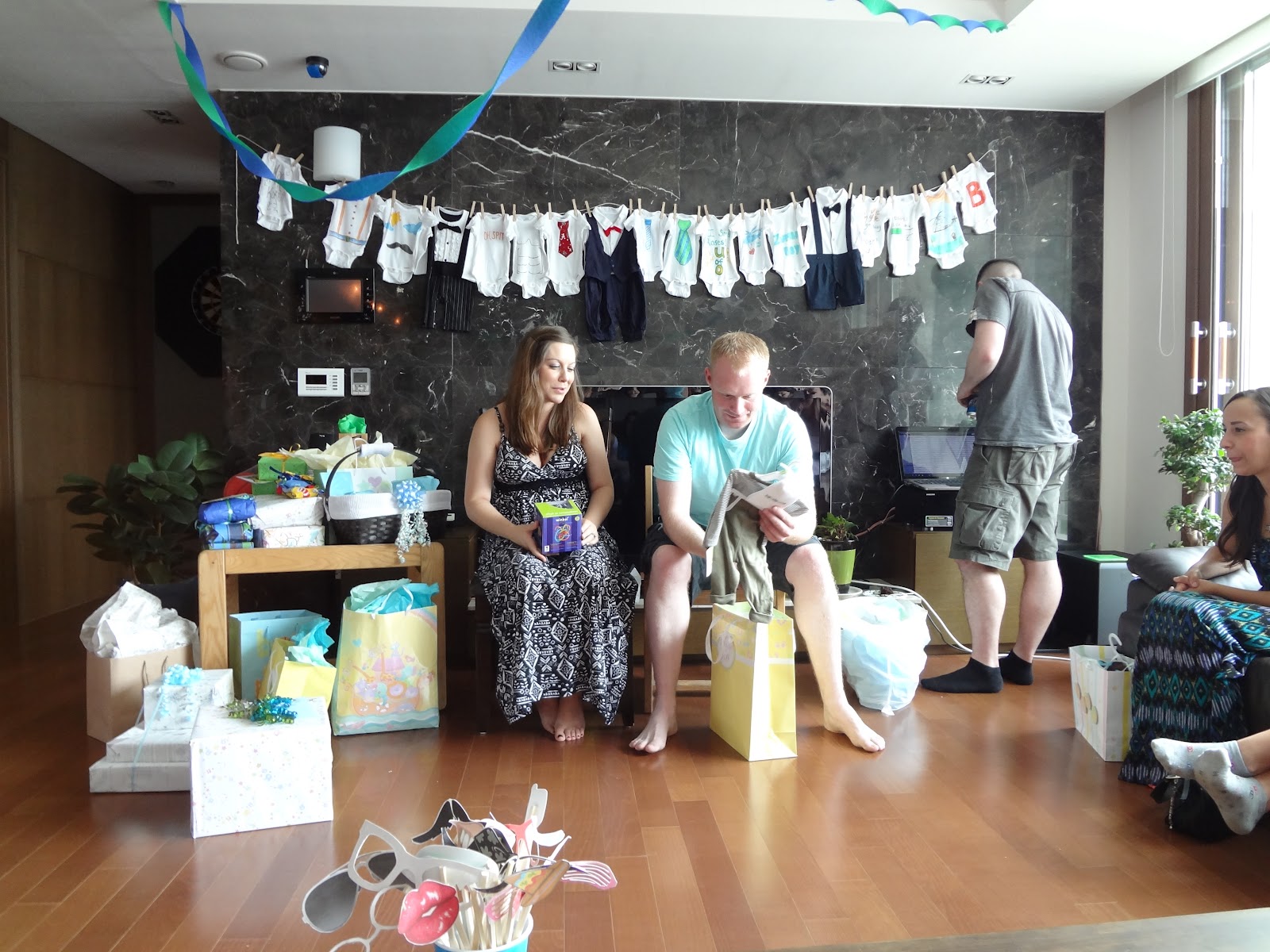 Josh and Leah's Korean Adventures Baby Shower in Korea