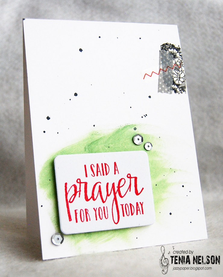 Jazzy Paper Designs: I Said A Prayer For You Today
