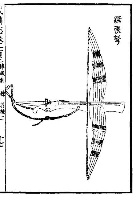 Ming Chinese one-foot crossbow
