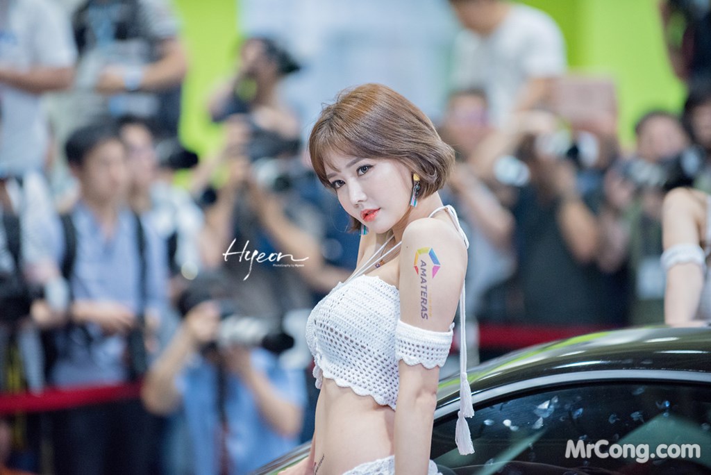 Han Ga Eun's beauty at the 2017 Seoul Auto Salon exhibition (223 photos)