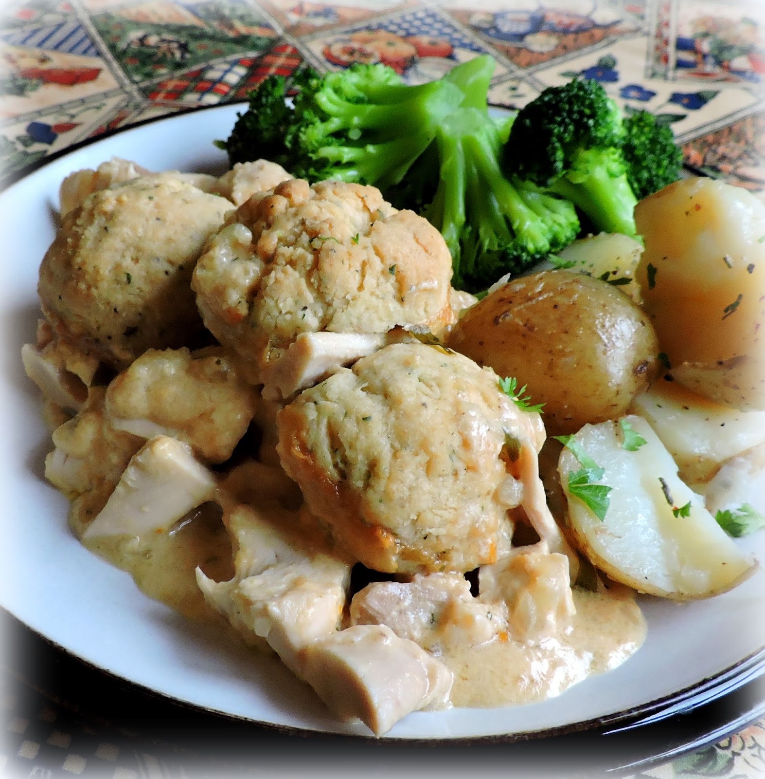 Dijon Chicken & Dumpling Casserole The English Kitchen