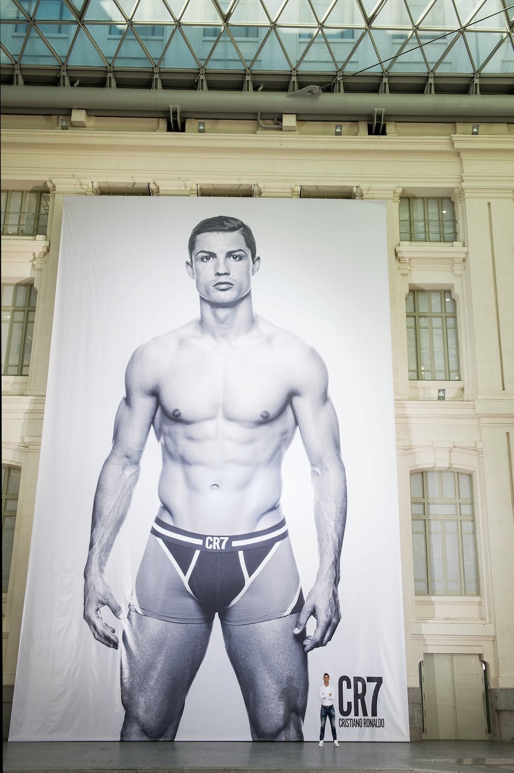 Cristiano Ronaldo launches CR7 underwear
