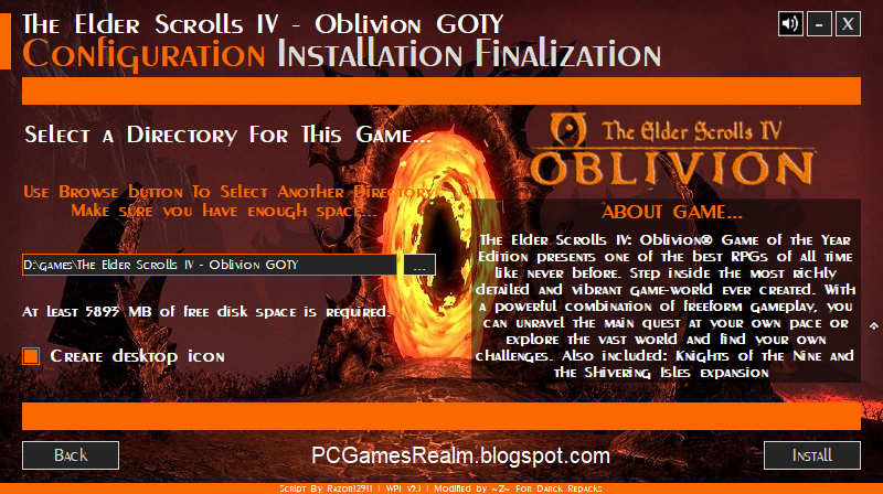 oblivion game of the year edition free