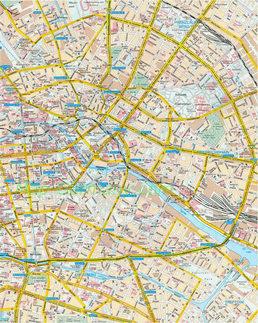 Berlin city map