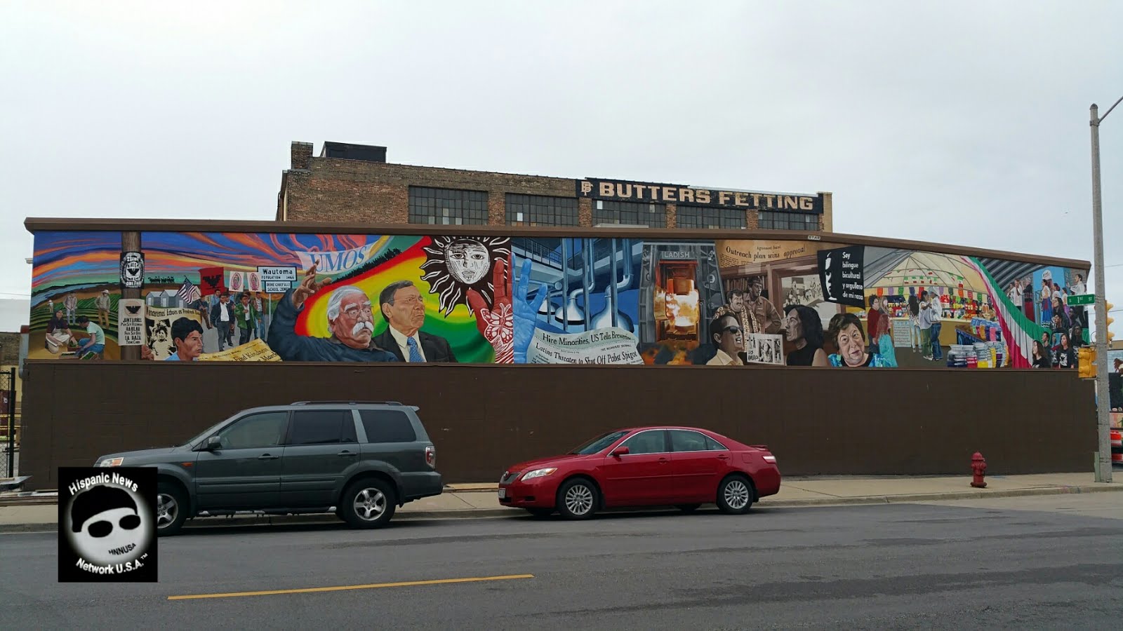 Hispanic News Network U.S.A. UMOS Mural Unveiled In The Southside Of