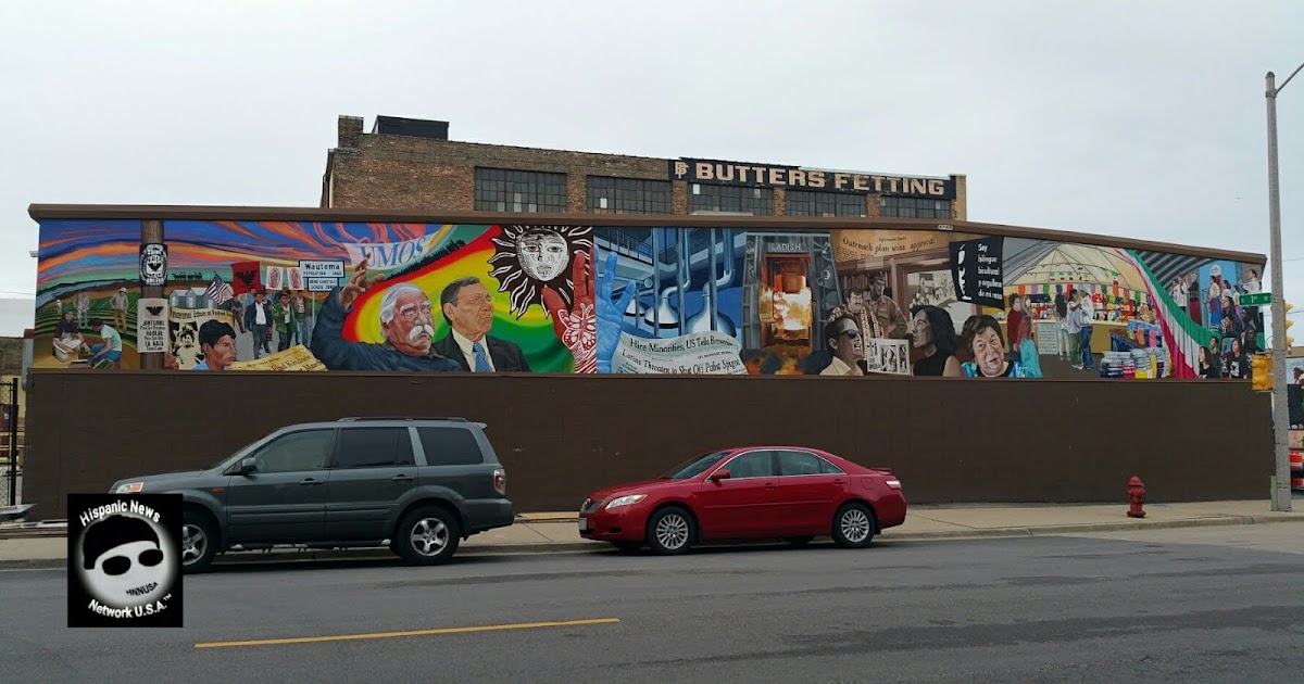 Hispanic News Network U S A Umos Mural Unveiled In The Southside