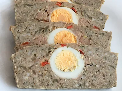 Pieczeń wieprzowa z jajkiem
