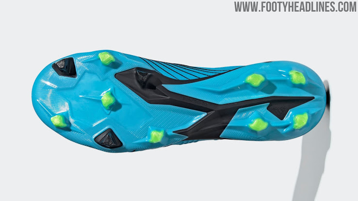 light blue predator boots