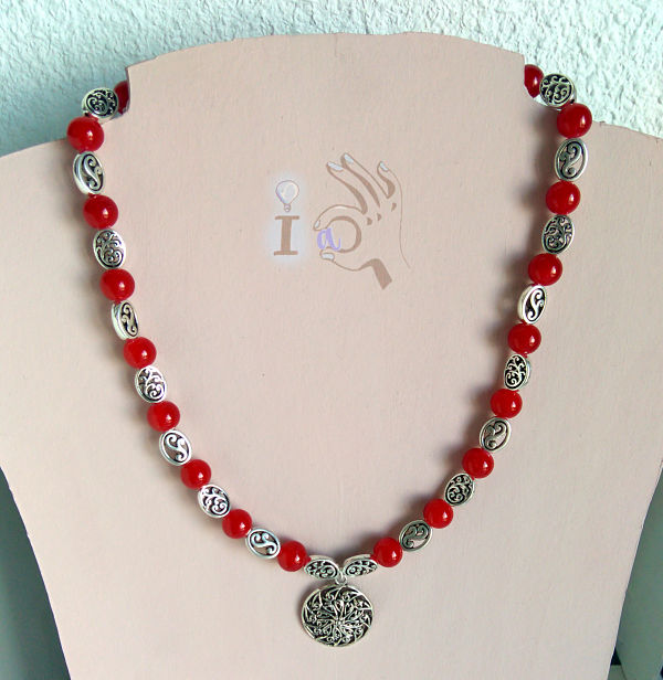 Collar-inspiración-elfica-Ideadoamano