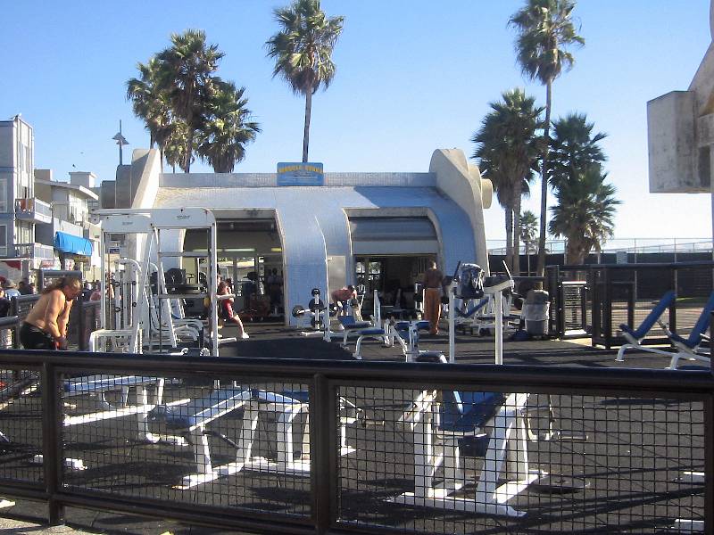 Don't Stop to Step Forward Muscle Beach California