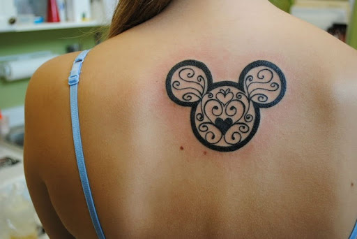 Magico Mouse Para Tras Tattoos