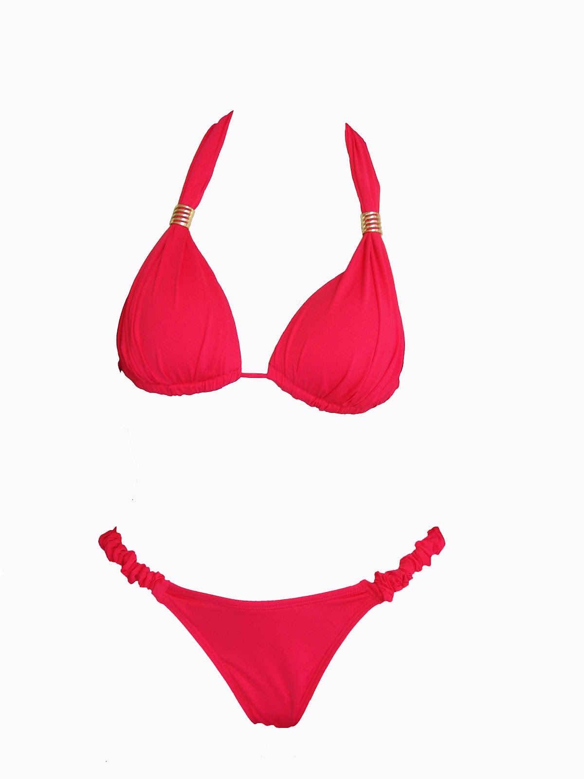 Biquíni Brasileiro Biquini Cortininha Vermelho