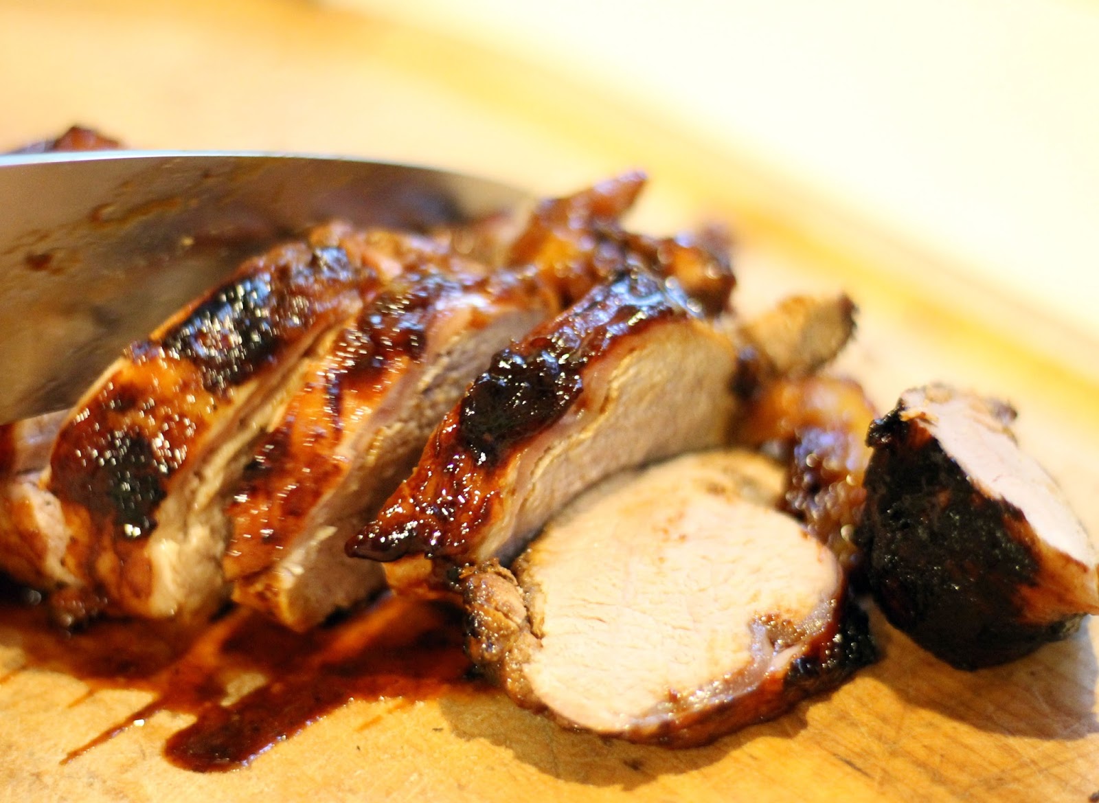 Cooking With Mary and Friends Pineapple Barbecue Pork Tenderloin