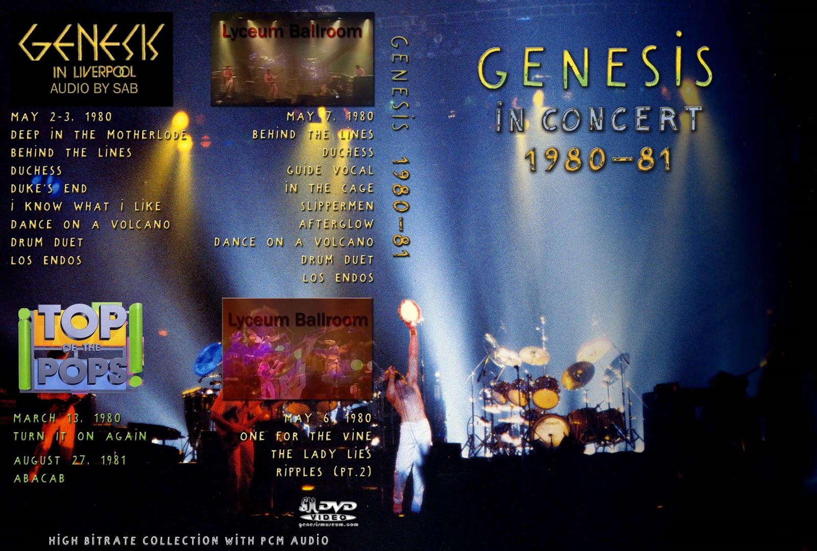 T.U.B.E. Genesis 19801981 In Concert (DVDfull proshot) T.U.B.E. Genesis 19801981 In Concert (DVDfull proshot)