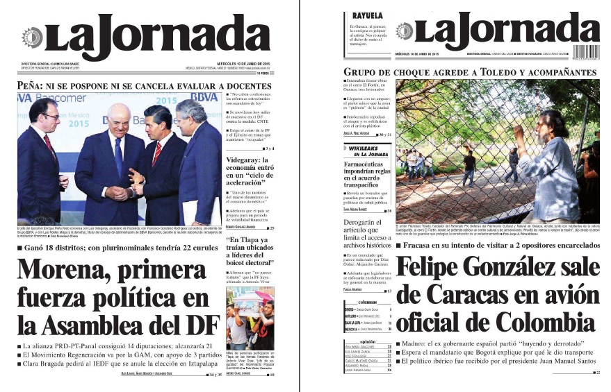 Noticias Guerrers SME Periódicos LA JORNADA Morena, primera fuerza política en la Asamblea Noticias Guerrers SME Periódicos LA JORNADA Morena, primera fuerza política en la Asamblea