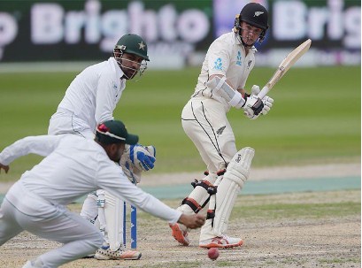 Abu Dhabi Test; 26 runs on New Zealand's 2 wickets loss Abu Dhabi Test; 26 runs on New Zealand's 2 wickets loss