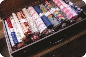 Como organizar os tecidos no atelier Como organizar os tecidos no atelier