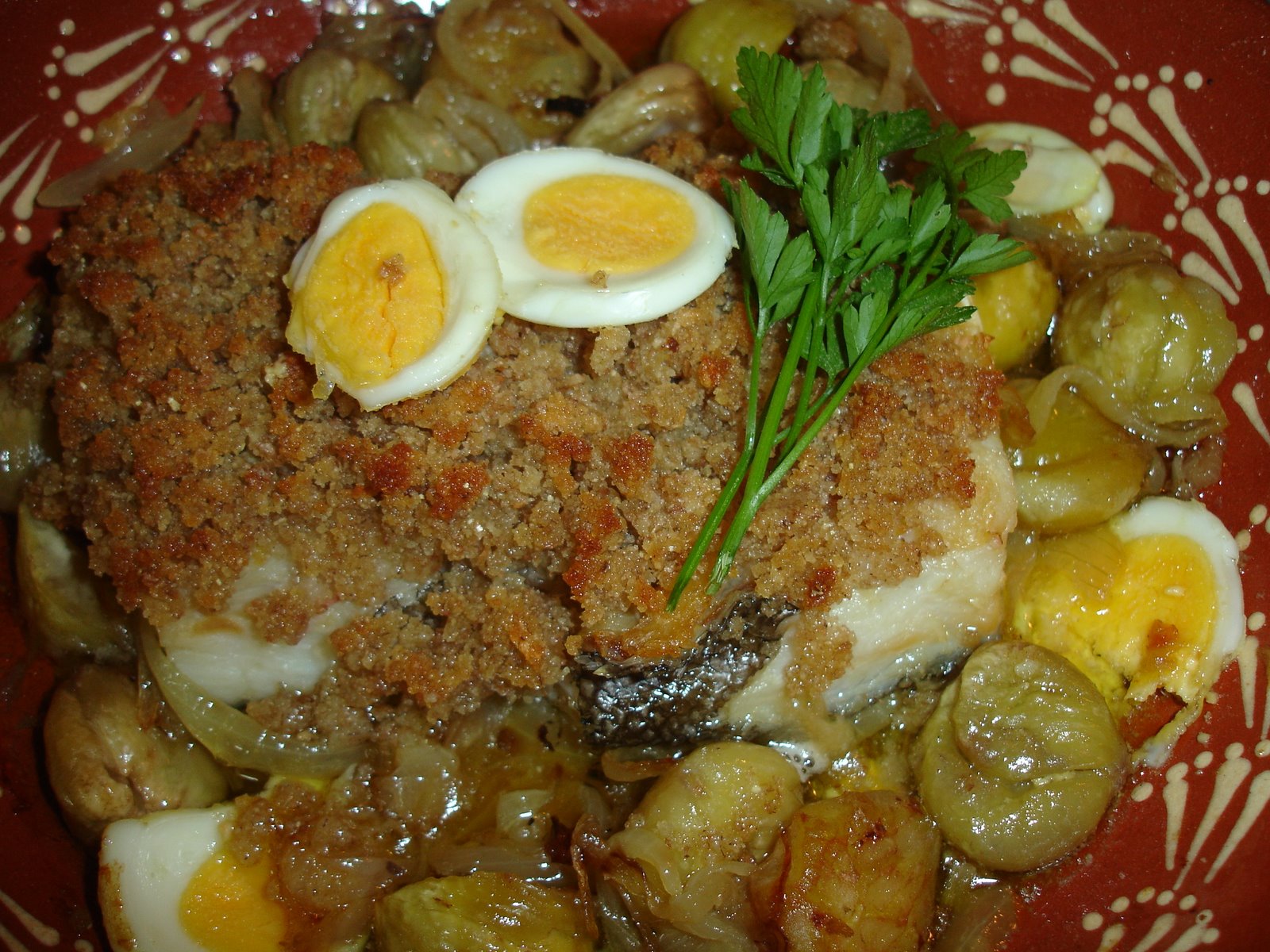 Receitas práticas de culinária Bacalhau com Broa