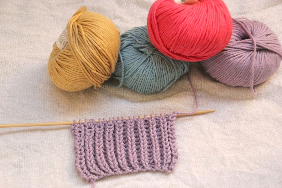 Punto inglés Curso APRENDER A TEJER CON DOS AGUJAS 