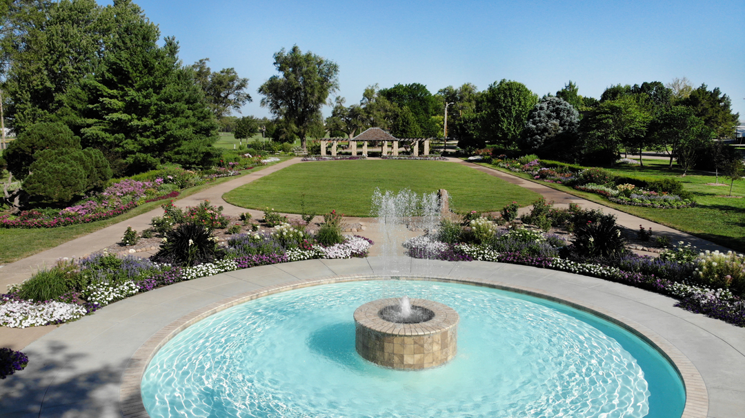 Kansas Transportation Motoring Monday Eisenhower Park & Rose Garden
