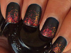 glitter nails matte imagens matt bonitas nailart nailartandthings glistening inglot however coat liked better