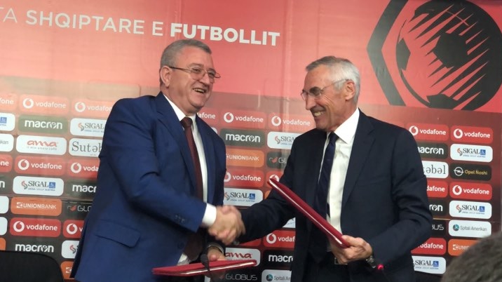 Edoardo Reja speaks as Albania's coach: Hope everything goes well