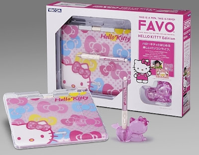 Hello Kitty Wacom Favo tablet