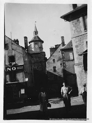 Photo noir et blanc : Auvergne, Besse vers 1930 Photo noir et blanc : Auvergne, Besse vers 1930