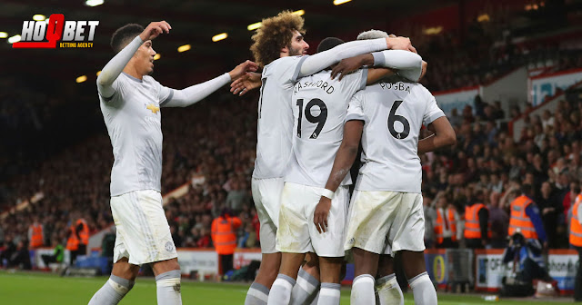 Hasil Pertandingan Bournemouth vs Manchester United : Skor 0 - 2 http://www.liputanskor.com/