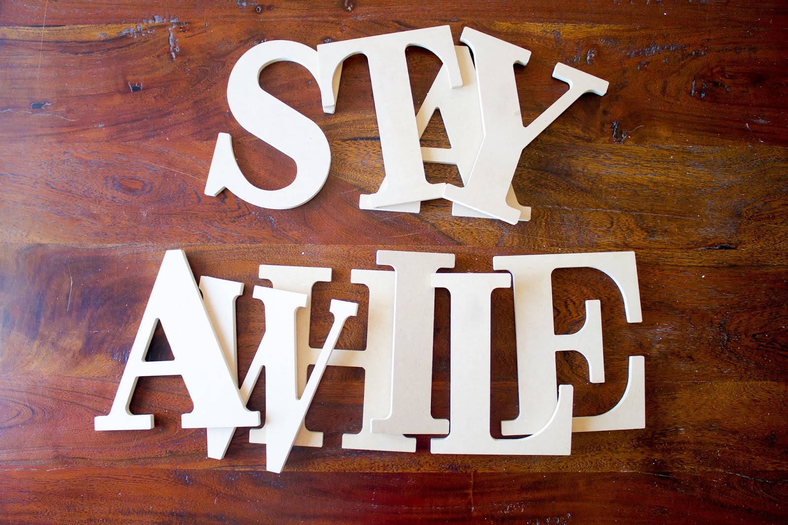  How To Wooden Letter Wall Hanging