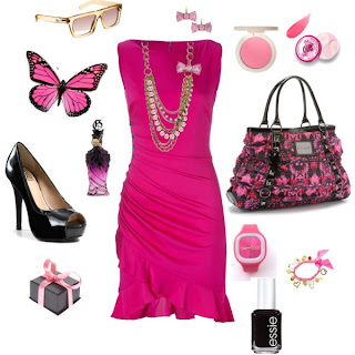 Breakfast at ShabbyChic Diva's: Fashion Fridays: Pretty in Pink