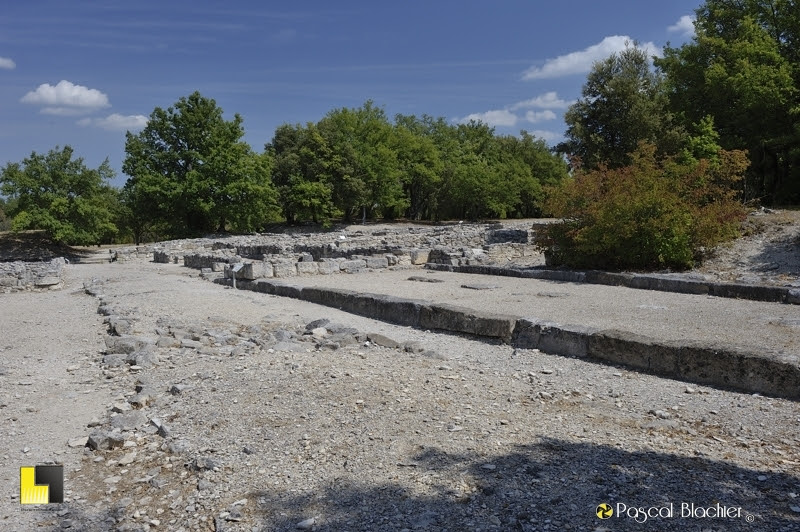 l'oppidum d'entremont à Aix en provence la ville haute photo Pascal Blachier