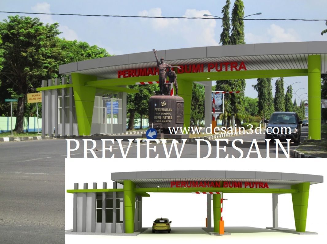 Desain Gerbang Gapura | jasa interior eksterior 3d renovasi desain gambar gerbang Desain Gerbang Gapura | jasa interior eksterior 3d renovasi desain gambar gerbang