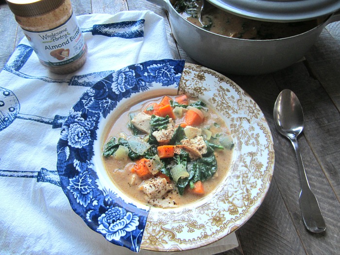 Almond Butter Chicken Soup