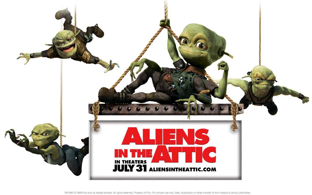 Wallpapers free downloads - hhg1216: Aliens in the Attic Movie