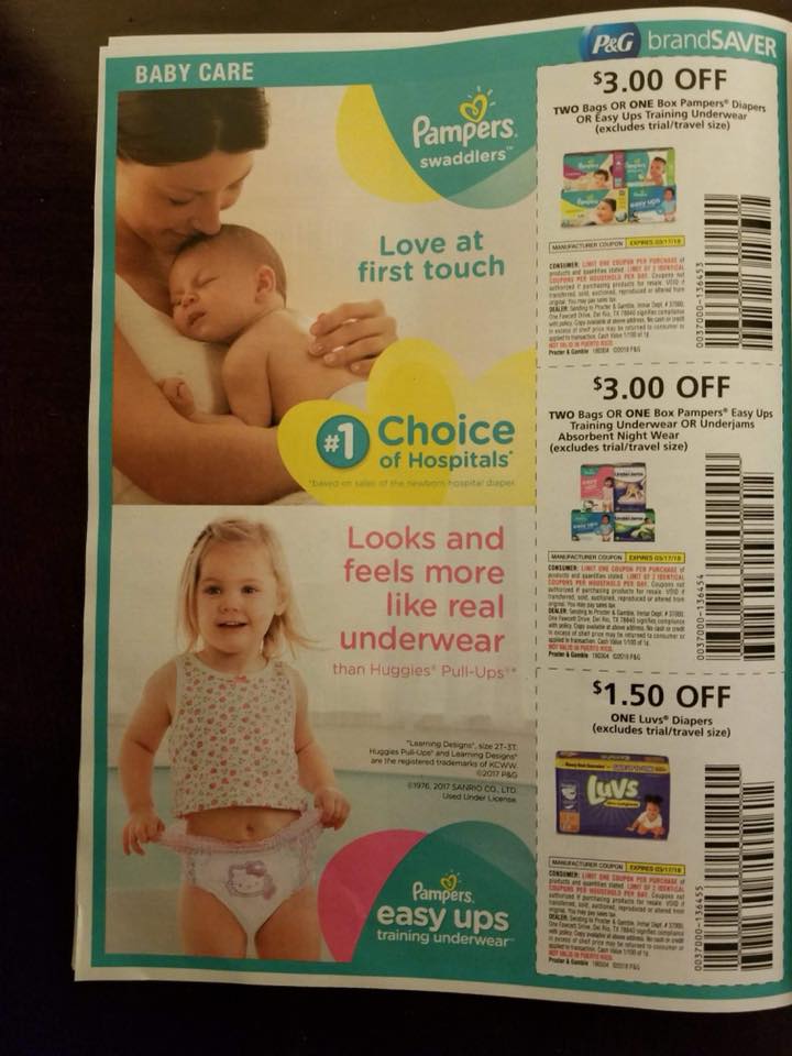 Capri's Coupons Whole Insert Picture Previews March P&G With Tide
