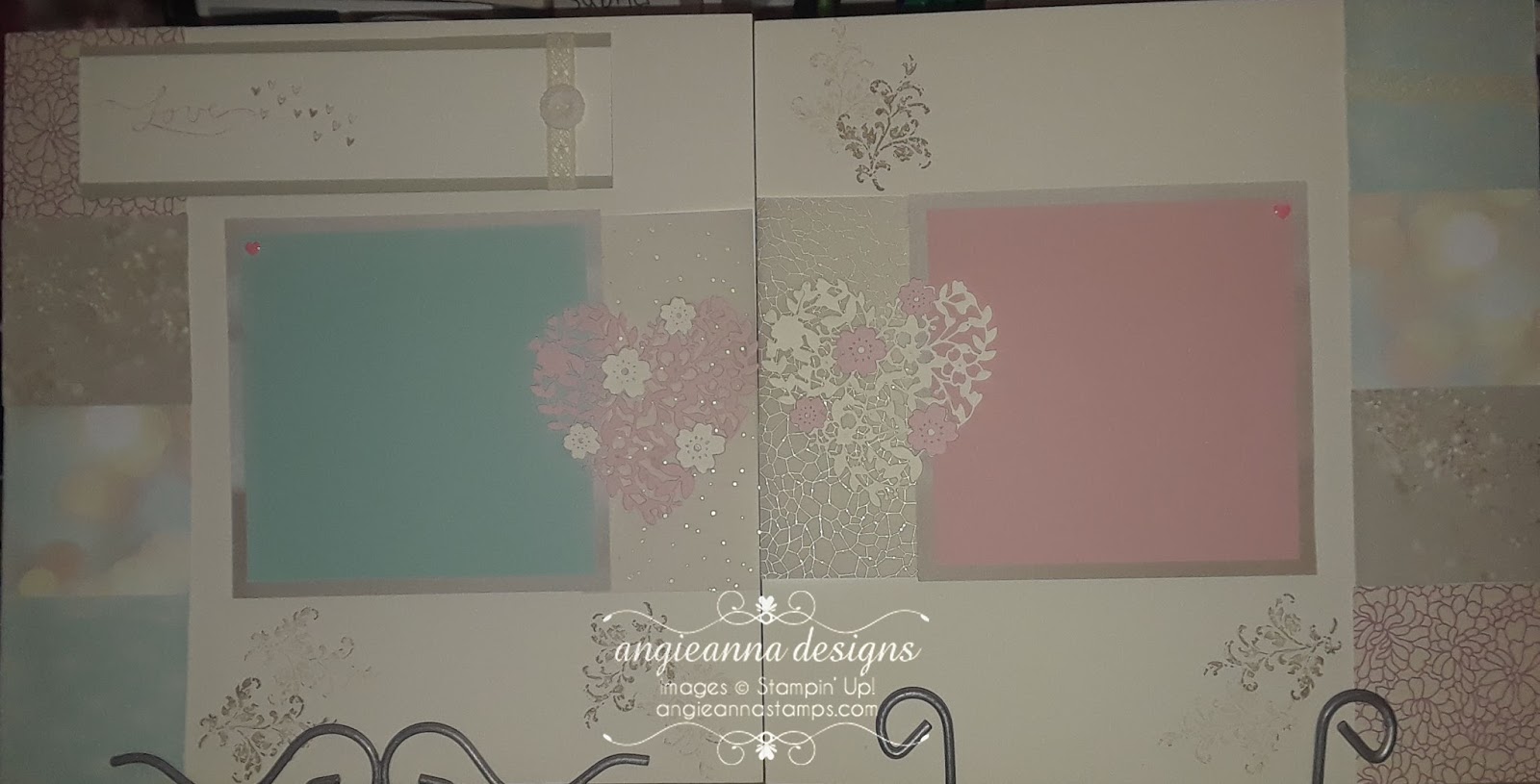 Angie Anna Stamps Stampin up July Scrapbook kits!