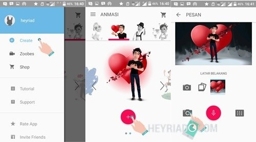 Aplikasi edit video animasi di hp